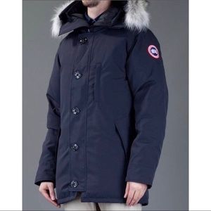 Canada Goose genuine parka - Navy blue - size L